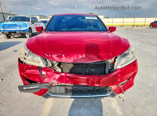 1HGCR2F10HA078901 2017 HONDA ACCORD Красный Вид спереди