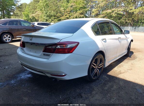 1HGCR2F10HA113114 2017 HONDA ACCORD White Задня права чверть