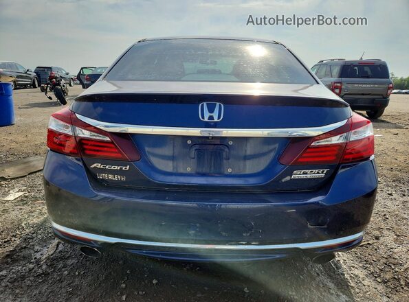 1HGCR2F11HA287239 2017 HONDA ACCORD Blue 