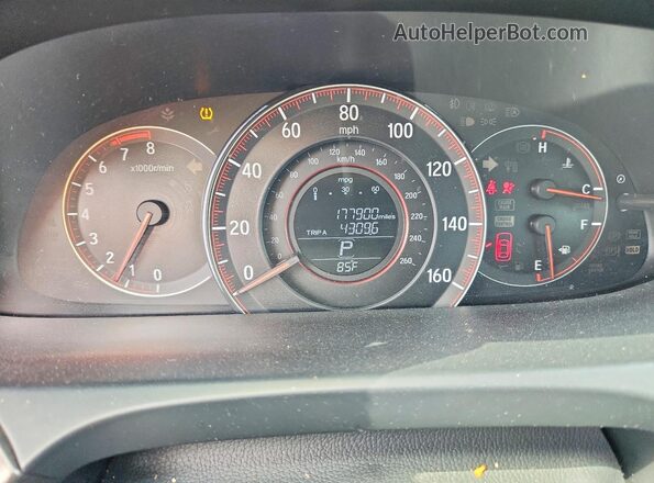 1HGCR2F12HA023818 2017 HONDA ACCORD Purple Widok zestawu wskaźników