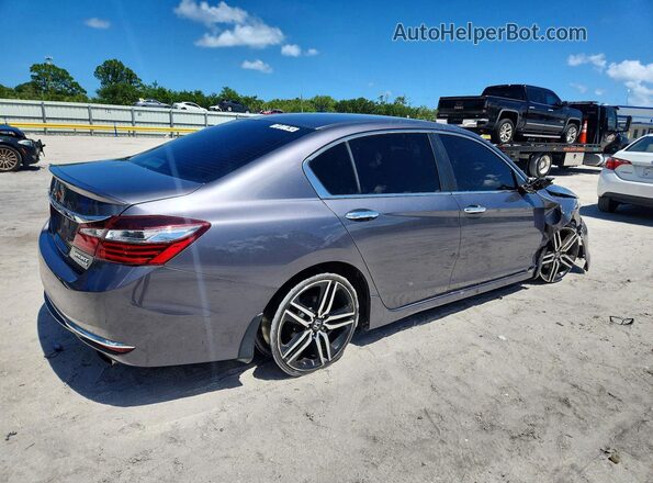 1HGCR2F12HA045107 2017 HONDA ACCORD Gray 
