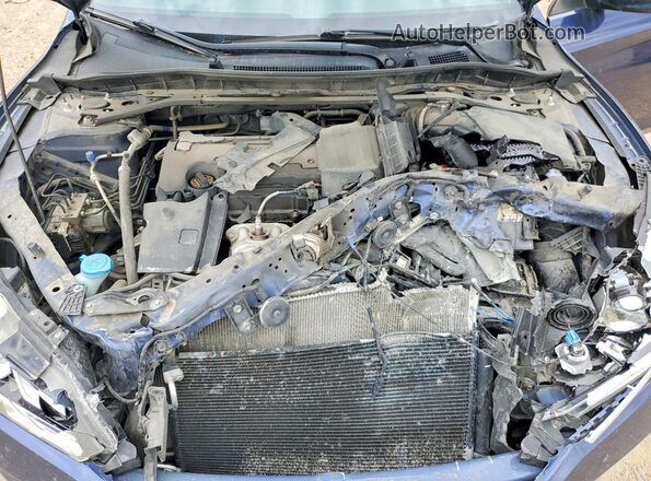1HGCR2F13HA000564 2017 HONDA ACCORD Blue უკანა სალონის ხედი