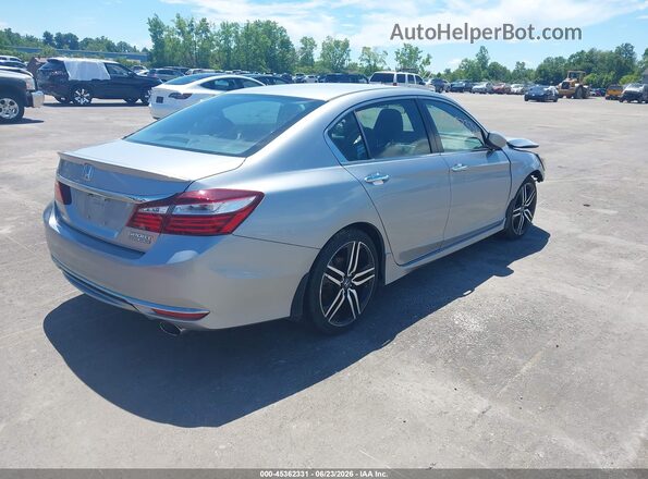 1HGCR2F13HA171671 2017 HONDA ACCORD Silver უკანა მარჯვენა