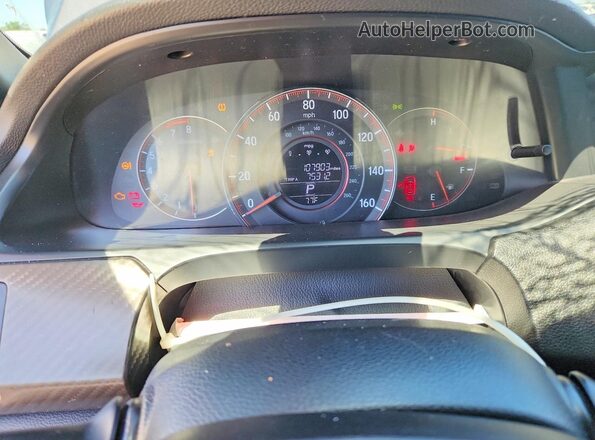 1HGCR2F14HA302168 2017 HONDA ACCORD Gray Вид щитка приладів
