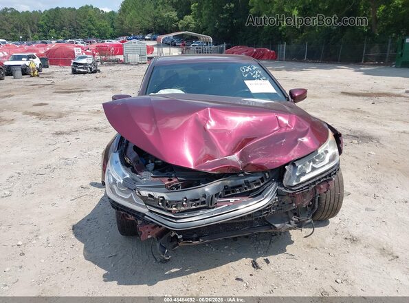 1HGCR2F15HA025272 2017 HONDA ACCORD Burgundy Вид спереду