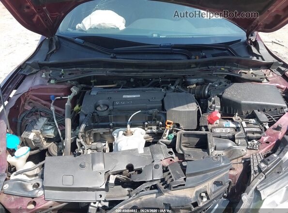 1HGCR2F15HA025272 2017 HONDA ACCORD Burgundy Вид ззаду