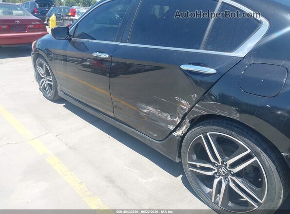 1HGCR2F15HA178153 2017 HONDA ACCORD Black Vista frontal