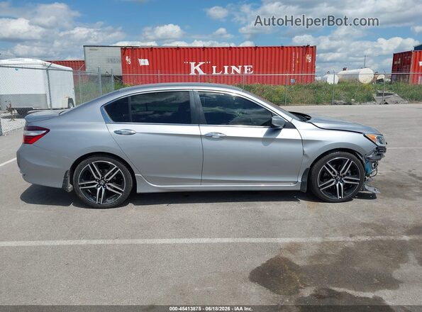 1HGCR2F15HA231756 2017 HONDA ACCORD Серебряный Панорамный вид салона 360°