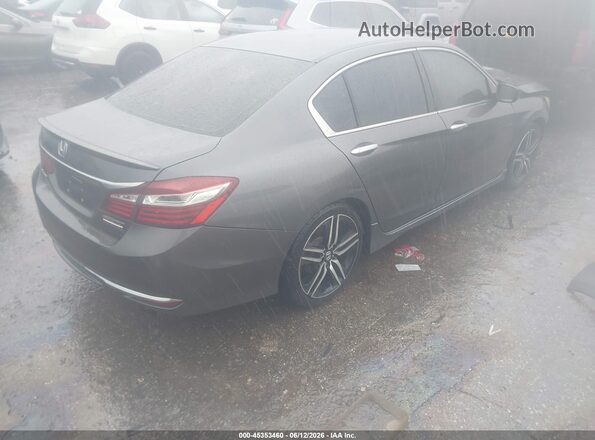 1HGCR2F16HA076294 2017 HONDA ACCORD Gray Հետևի աջ