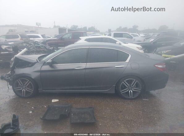1HGCR2F16HA076294 2017 HONDA ACCORD Gray Սալոնի 360 աստիճան տեսք