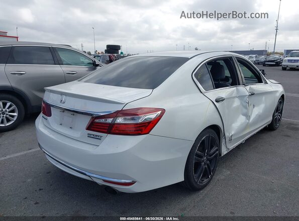 1HGCR2F17HA213906 2017 HONDA ACCORD White Trasero derecho