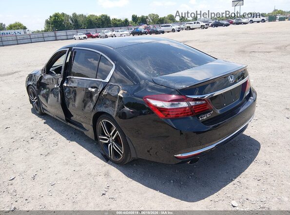 1HGCR2F17HA257548 2017 HONDA ACCORD Black უკანა მარცხენა