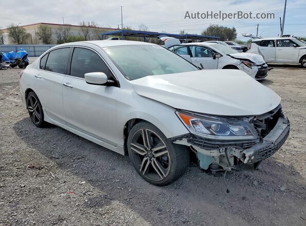 1HGCR2F17HA271014 2017 HONDA ACCORD White წინა მარჯვენა