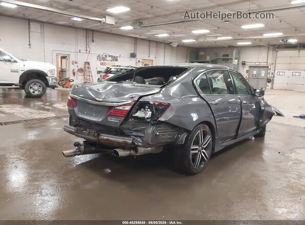 1HGCR2F19HA033679 2017 HONDA ACCORD Gray უკანა მარჯვენა