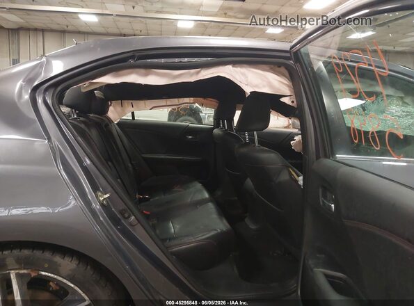 1HGCR2F19HA033679 2017 HONDA ACCORD Gray VIN კოდის სტიკერის ხედი