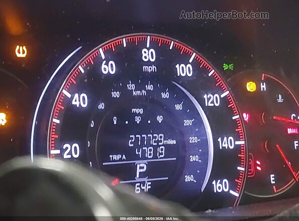 1HGCR2F19HA033679 2017 HONDA ACCORD Gray უკანა სალონის ხედი