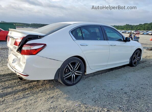 1HGCR2F1XHA011027 2017 HONDA ACCORD White Հետևի աջ