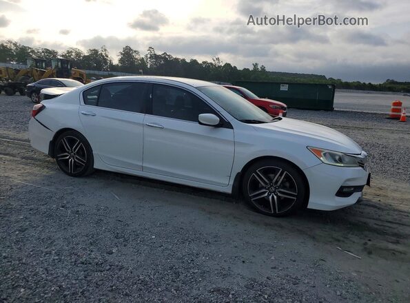 1HGCR2F1XHA011027 2017 HONDA ACCORD White Առջևի աջ