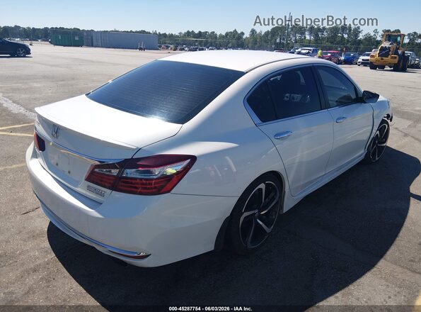1HGCR2F1XHA011898 2017 HONDA ACCORD Белый Задняя правая четверть