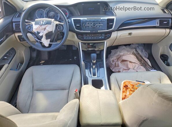1HGCR2F30GA185186 2016 HONDA ACCORD Белый Вид панели приборов