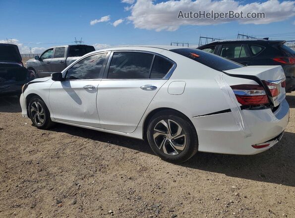 1HGCR2F30GA185186 2016 HONDA ACCORD Белый Задняя левая четверть