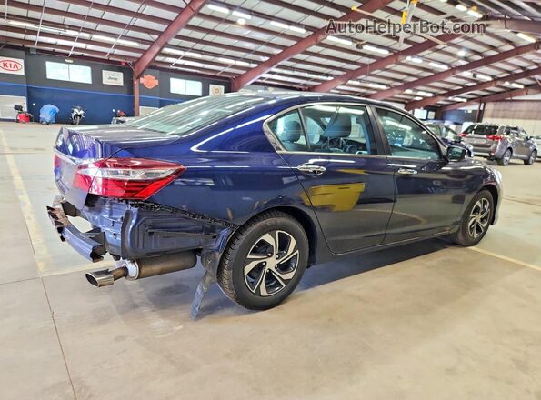 1HGCR2F30HA066765 2017 HONDA ACCORD Blue Tył prawy