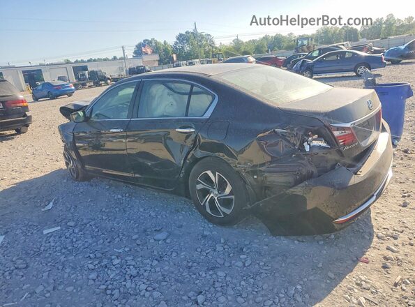 1HGCR2F31GA016181 2016 HONDA ACCORD Black Հետևի ձախ