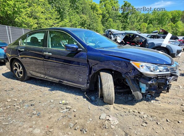 1HGCR2F31GA136076 2016 HONDA ACCORD Blue 