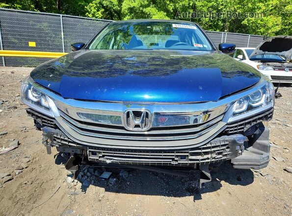 1HGCR2F31GA136076 2016 HONDA ACCORD Blue 