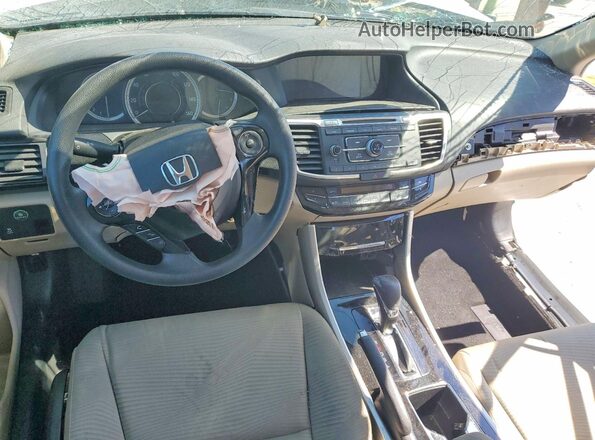 1HGCR2F31GA206790 2016 HONDA ACCORD White Dashboard view