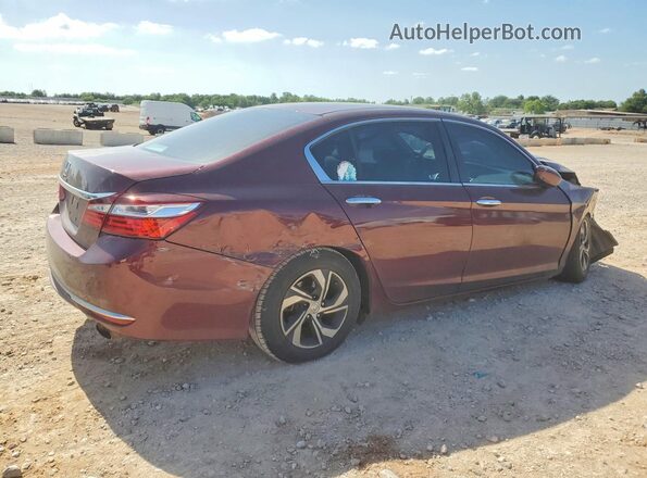 1HGCR2F31HA057640 2017 HONDA ACCORD Maroon 