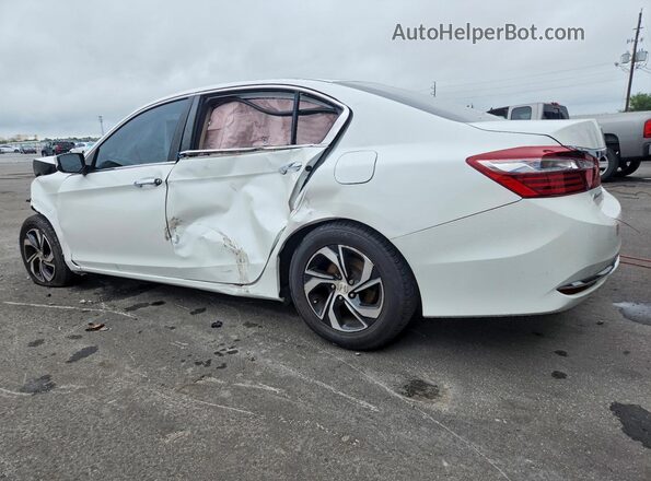 1HGCR2F31HA144065 2017 HONDA ACCORD Белый Задняя левая четверть