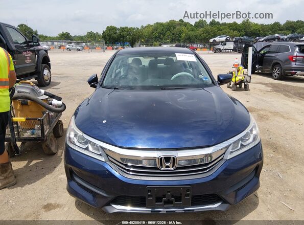 1HGCR2F31HA284763 2017 HONDA ACCORD Blue Widok zestawu wskaźników