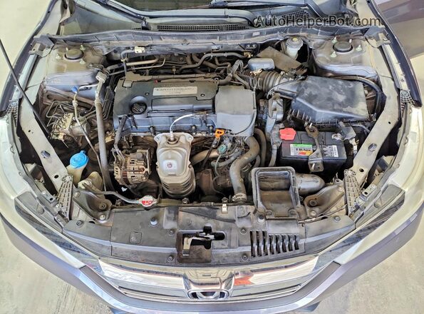 1HGCR2F32GA001267 2016 HONDA ACCORD Gray 