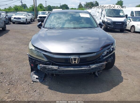 1HGCR2F32GA052199 2016 HONDA ACCORD Gray Widok z przodu