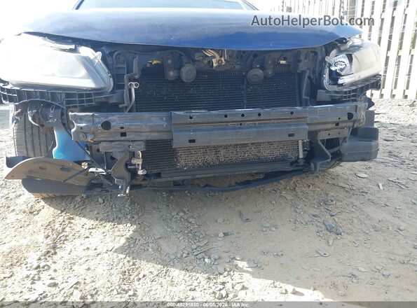 1HGCR2F32GA064742 2016 HONDA ACCORD Blue Widok z przodu
