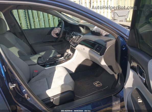 1HGCR2F32GA064742 2016 HONDA ACCORD Blue Widok wnętrza z przodu