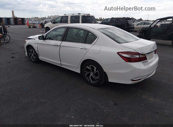 1HGCR2F32GA197758 2016 HONDA ACCORD White Rear left