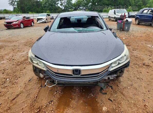 1HGCR2F32GA219838 2016 HONDA ACCORD Gray Вид спереду