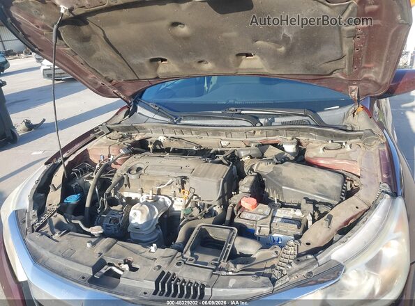 1HGCR2F32GA243430 2016 HONDA ACCORD Burgundy უკანა ხედი