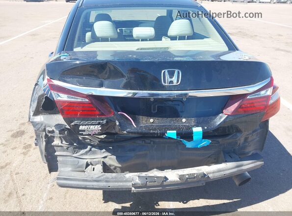 1HGCR2F32HA061924 2017 HONDA ACCORD Black Вид спереду
