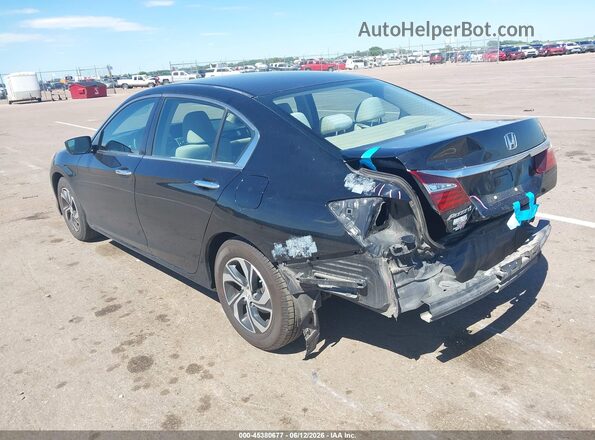 1HGCR2F32HA061924 2017 HONDA ACCORD Black Задня ліва чверть