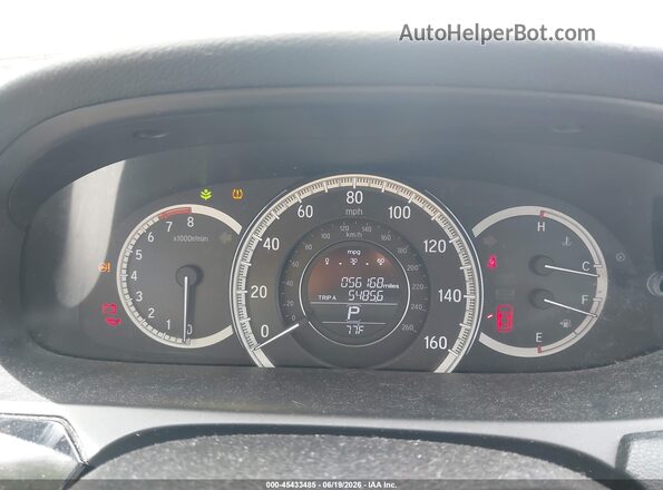 1HGCR2F32HA132541 2017 HONDA ACCORD Gray უკანა სავარძლების ხედი