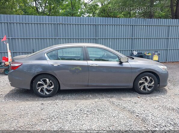 1HGCR2F32HA132541 2017 HONDA ACCORD Gray უკანა სალონის ხედი