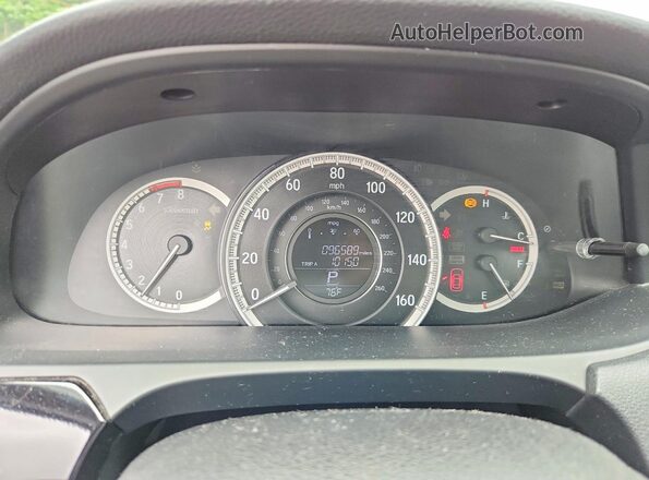 1HGCR2F32HA148853 2017 HONDA ACCORD Silver Vista del cuadro de instrumentos