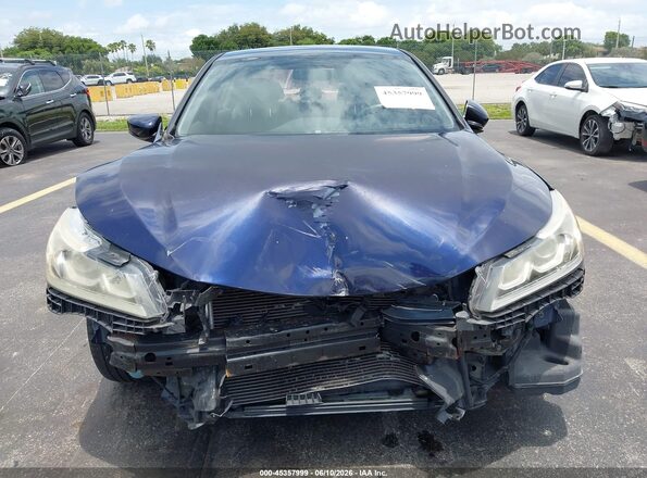 1HGCR2F32HA200899 2017 HONDA ACCORD Blue წინა ხედი