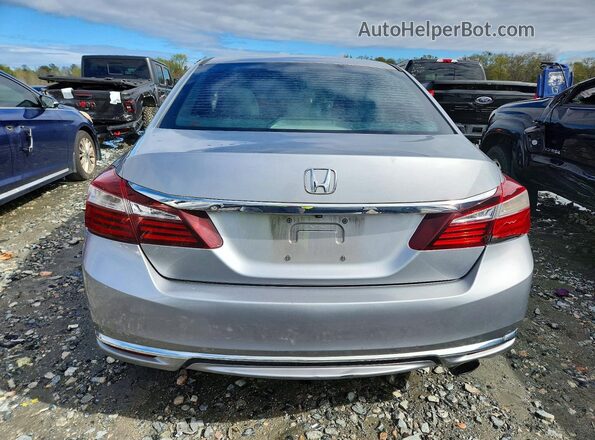 1HGCR2F32HA209649 2017 HONDA ACCORD Серебряный Вид сзади