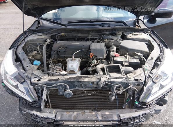 1HGCR2F32HA260634 2017 HONDA ACCORD Black Rear view