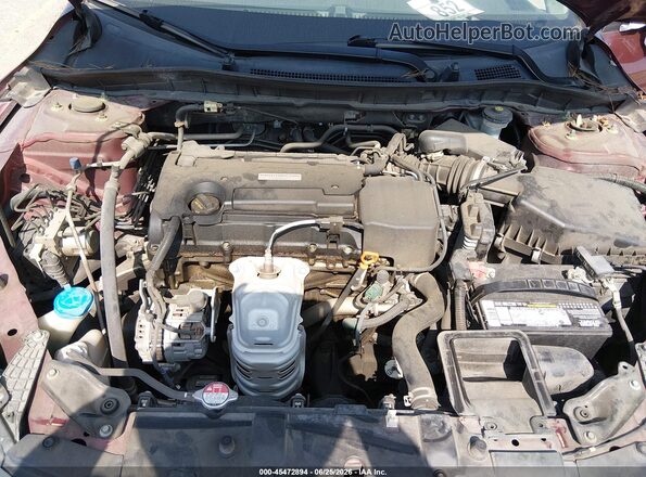 1HGCR2F32HA298882 2017 HONDA ACCORD Burgundy Vista trasera
