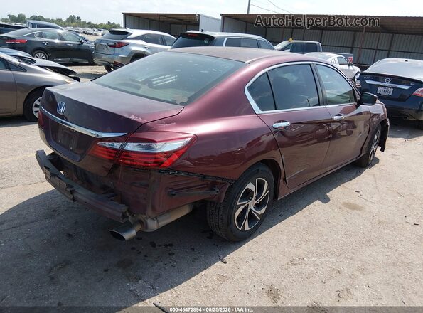 1HGCR2F32HA298882 2017 HONDA ACCORD Burgundy Trasero derecho